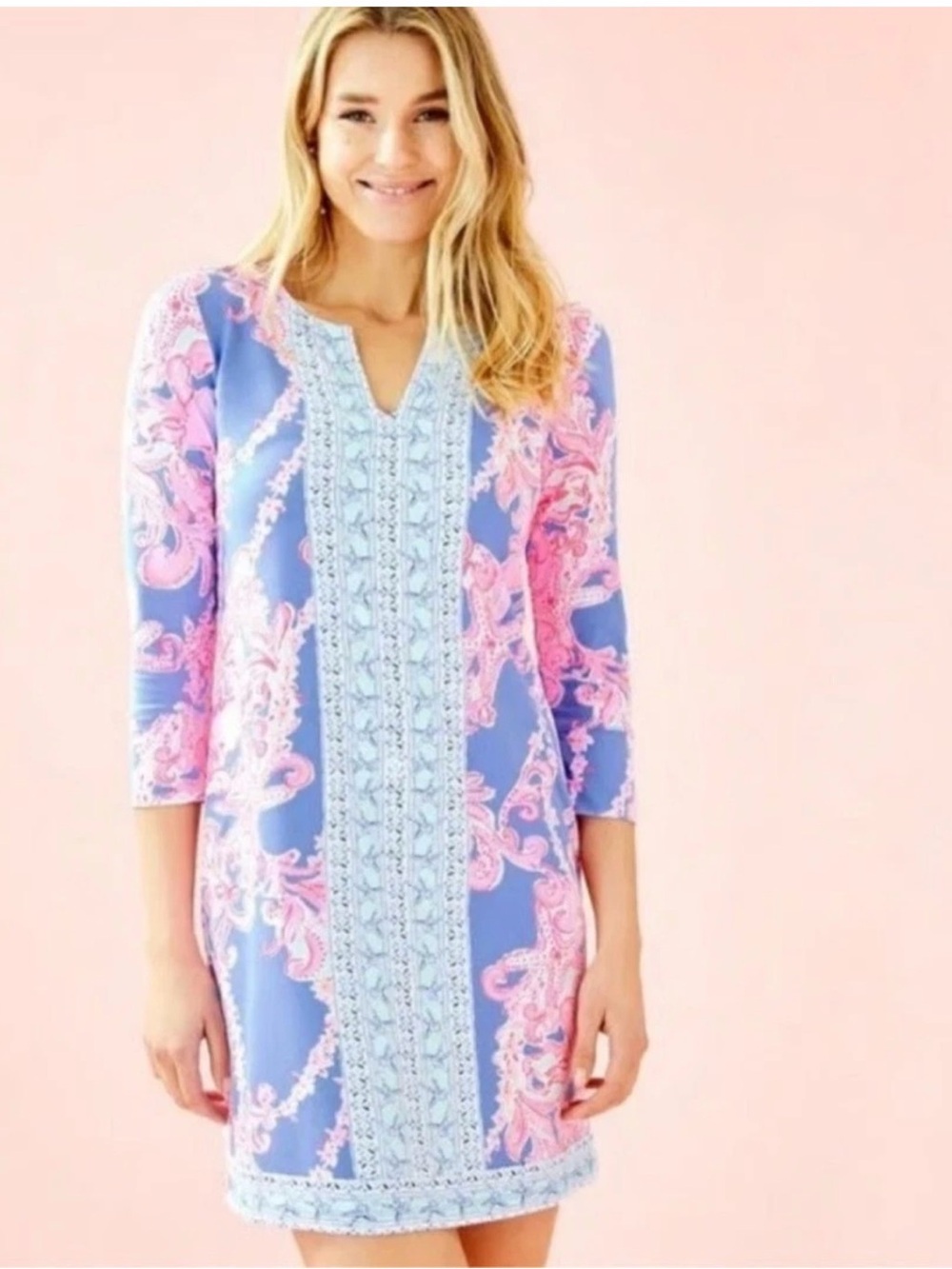 Lilly Pulitzer Nadine Shift Dress UPF 5 XL